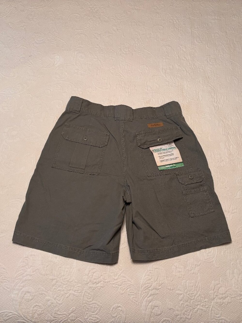 Cabela’s 7-Pocket Hiker Cargo Shorts Women’s 12 100% Cotton Khaki - NWT